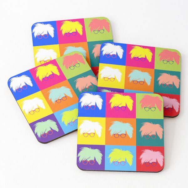 Item preview, Warhol-Inspired Pop Art Colour Grid designed and sold by Art & Coffee.