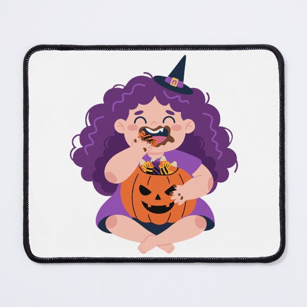 Item preview, Girl Eating Halloween Candy designed and sold by natalielaf.