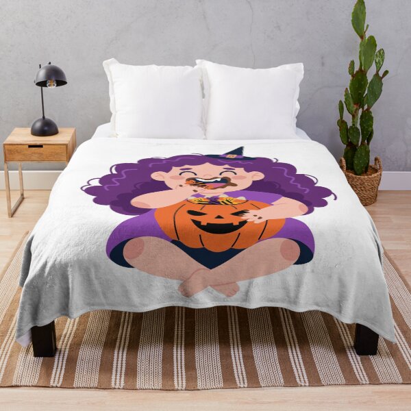 Item preview, Girl Eating Halloween Candy designed and sold by natalielaf.