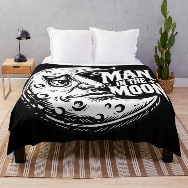 Item preview, Vintage Man in the Moon Celestial Gothic Art designed and sold by OddSignalShop.