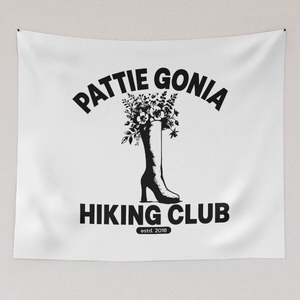 Item preview, Pattie Gonia Merch Hiking Club Estd 2018 designed and sold by lamiss-lacos.