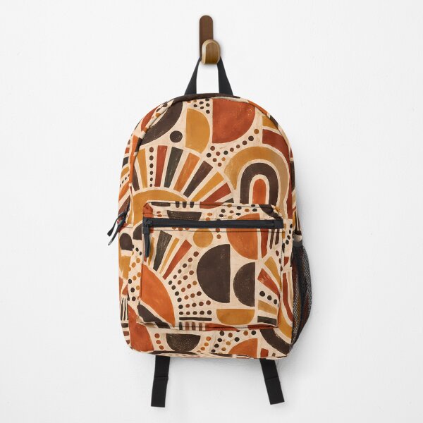 Item preview, Retro Boho Sunburst Arches Geometric Pattern designed and sold by Apex Designs.
