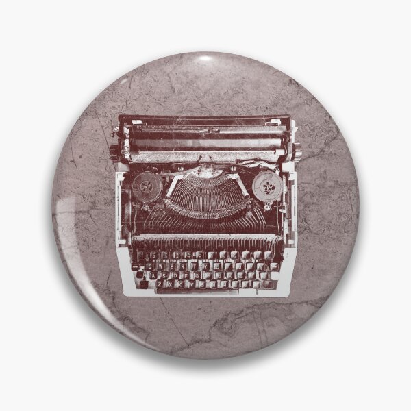 Item preview, Vintage Manual Typewriter Top View Typebars Keys Red designed and sold by Ghoul Enterprises.