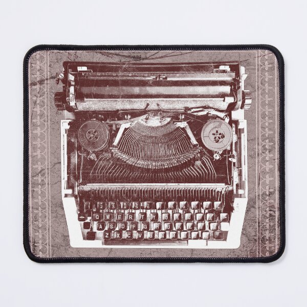 Item preview, Vintage Manual Typewriter Top View Typebars Keys Red designed and sold by Ghoul Enterprises.