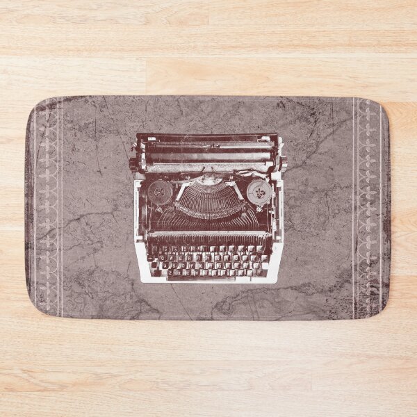 Item preview, Vintage Manual Typewriter Top View Typebars Keys Red designed and sold by Ghoul Enterprises.