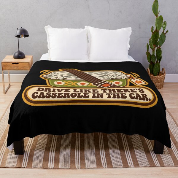 Item preview, Casserole Passenger Safety – Retro Thanksgiving Potluck Humor designed and sold by Uglyandcute.