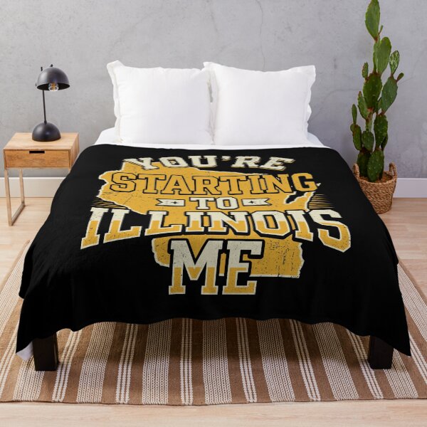 Item preview, Vintage Wisconsin You're Starting To Illinois Me Pun Design designed and sold by Designart68.