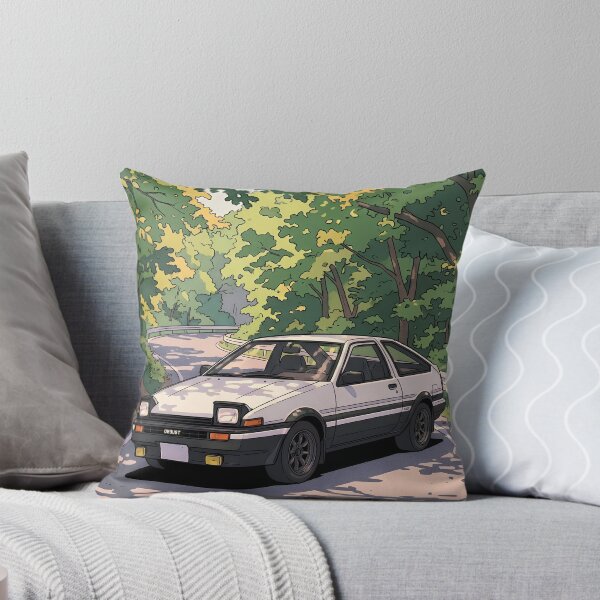 Item preview, Toyota AE86 Sprinter Trueno Retro Anime Aesthetic Drift JDM Car Art designed and sold by Motorline44.