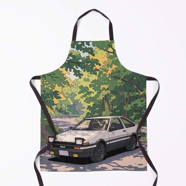 Item preview, Toyota AE86 Sprinter Trueno Retro Anime Aesthetic Drift JDM Car Art designed and sold by Motorline44.