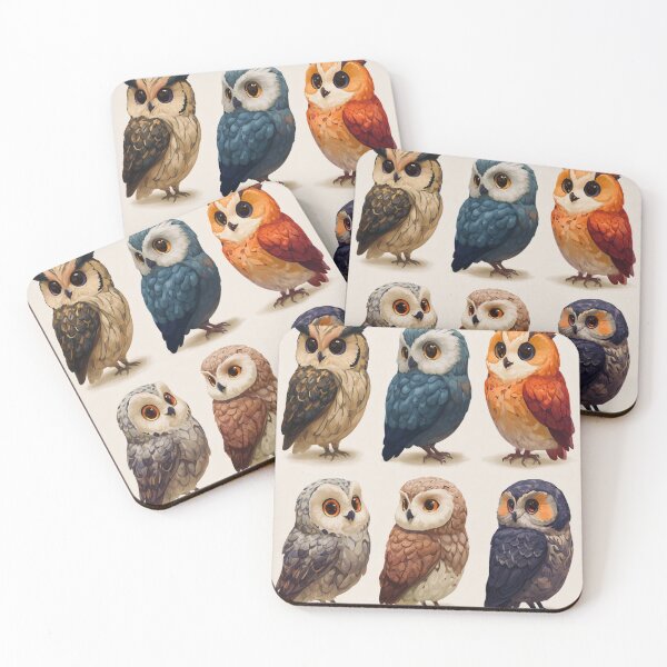 Item preview, Fantasy Owls designed and sold by baksuart.