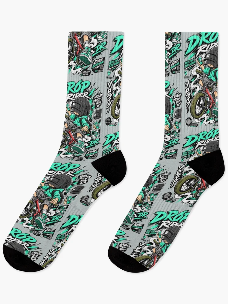 Thumbnail 1 of 5, Socks, Drop Rider designed and sold by MOFAPPAREL.
