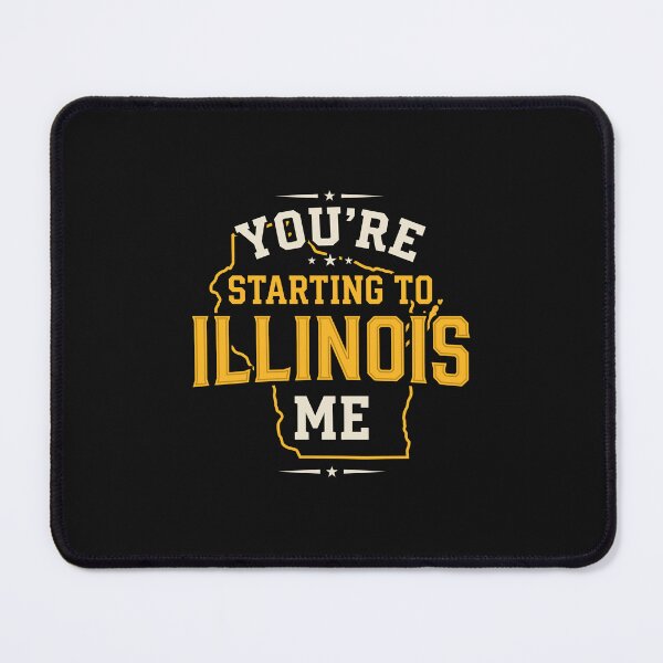 Item preview, You're Starting to Illinois Me Funny Wisconsin Map designed and sold by Designart68.