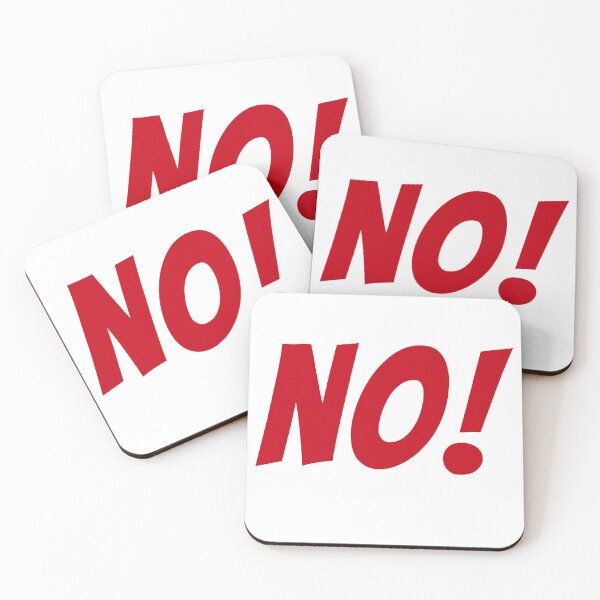 Item preview, NO! designed and sold by MinimalEnergyClub.