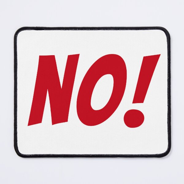 Item preview, NO! designed and sold by MinimalEnergyClub.