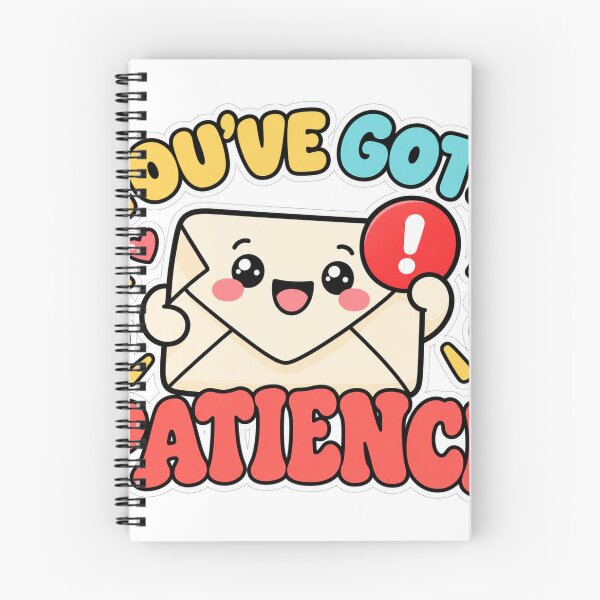 Artikelvorschau, Youve Got Patience - Retro Email Humor entworfen und verkauft von victorsuarez.