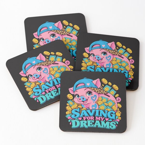 Item preview, Saving for My Dreams – Cute Piggy Bank Streetwear designed and sold by Aimetoi.