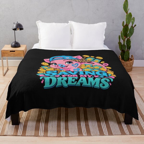 Item preview, Saving for My Dreams – Cute Piggy Bank Streetwear designed and sold by Aimetoi.