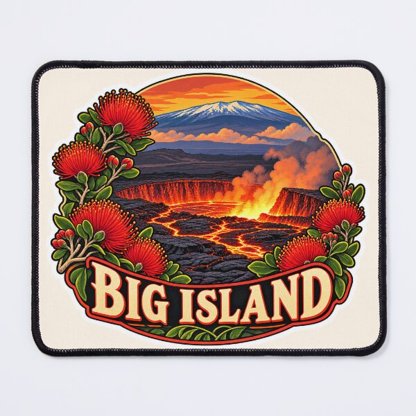 Item preview, Big Island Hawaii Volcano Lava Travel designed and sold by peachycrossing.