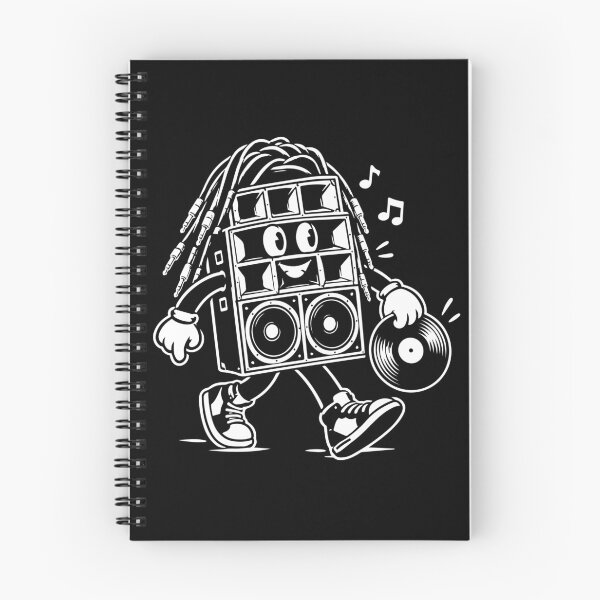 Item preview, Sound System Mascot Walking Holding Vinyl Record designed and sold by BASS-CULTURE.