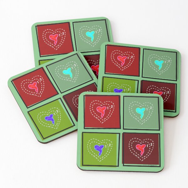 Item preview, Grinch Hearts designed and sold by Normbot2000.