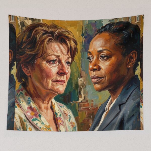 Item preview, Secrets and Lies British Drama Fine Art Tribute designed and sold by Art's Diner.