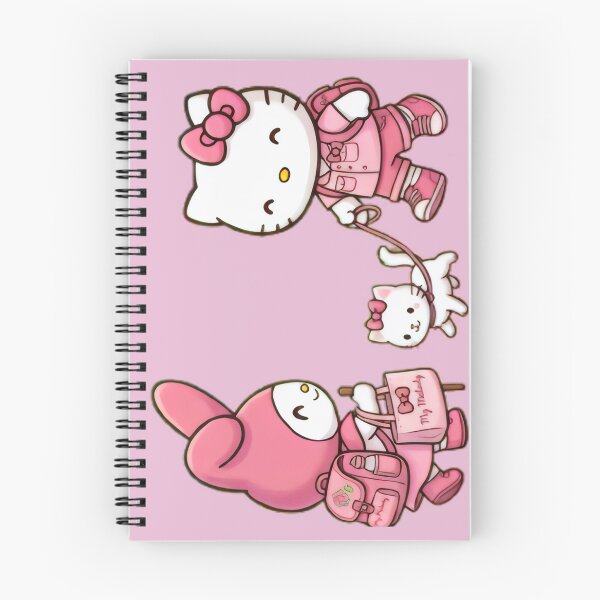 Item preview, Hello Kitty Out For A Walk with Cat designed and sold by myfavoritegifts.