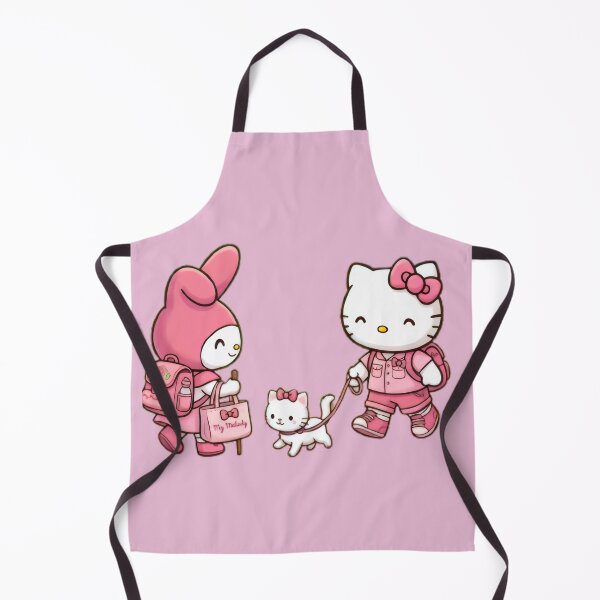 Item preview, Hello Kitty Out For A Walk with Cat designed and sold by myfavoritegifts.