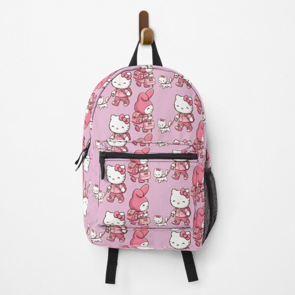 Item preview, Hello Kitty Out For A Walk with Cat designed and sold by myfavoritegifts.