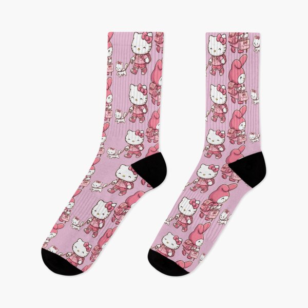 Item preview, Hello Kitty Out For A Walk with Cat designed and sold by myfavoritegifts.