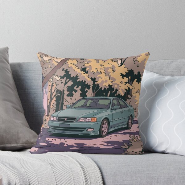 Item preview, Toyota Chaser JZX100 Retro Anime Aesthetic Drift Sedan JDM Art designed and sold by Motorline44.