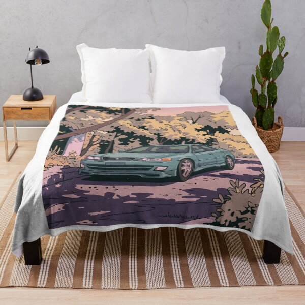 Item preview, Toyota Chaser JZX100 Retro Anime Aesthetic Drift Sedan JDM Art designed and sold by Motorline44.