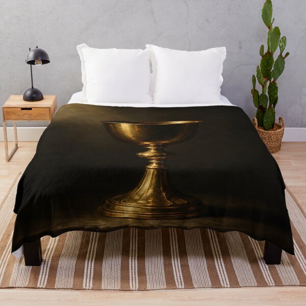 Item preview, Golden Chalice Dark Still Life Art designed and sold by Amalia Gutyz.