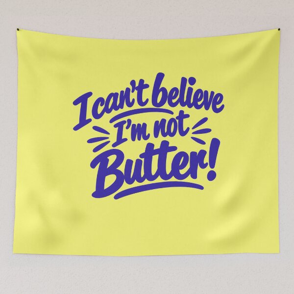 Item preview, I Can't Believe I'm Not Butter T-Shirt designed and sold by Artovista Vision.