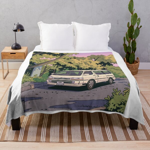 Item preview, Toyota Hiace Van Retro Anime Aesthetic Classic JDM Camper Art designed and sold by Motorline44.