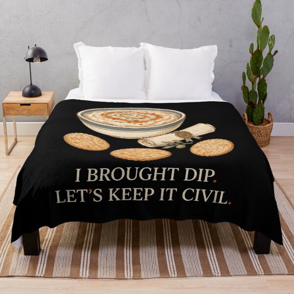 Item preview, I Brought Dip. Let’s Keep It Civil – Friendsgiving Humor designed and sold by Uglyandcute.