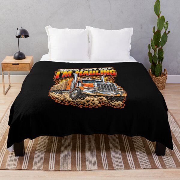 Item preview, Sorry Can't Talk I'm Hauling Big Rig Trucker designed and sold by YASSINE HZ.