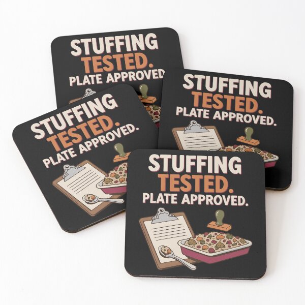 Item preview, Stuffing Quality Control – Retro Thanksgiving Food Label designed and sold by Uglyandcute.