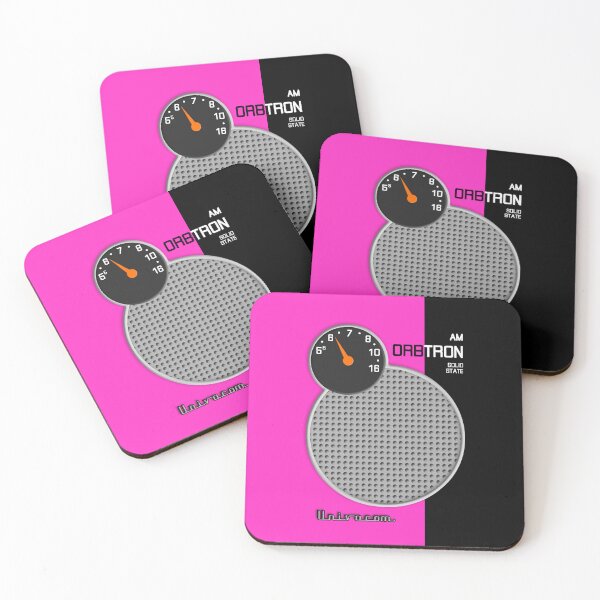 Item preview, Transistor Radio - 70s Orbtron in Hot Pink designed and sold by ubiquitoid.