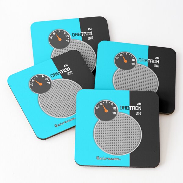Item preview, Transistor Radio - 70s Orbtron in Sky Blue designed and sold by ubiquitoid.