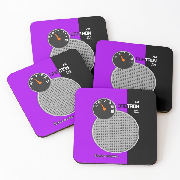 Item preview, Transistor Radio - 70s Orbtron in Power Purple designed and sold by ubiquitoid.