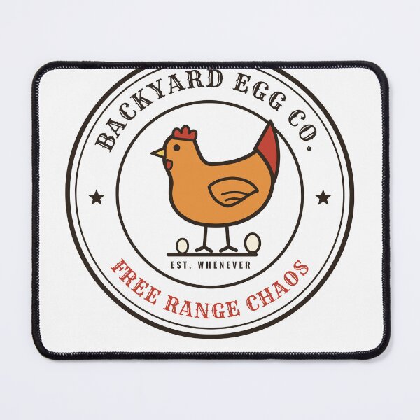 Item preview, Backyard Egg Co Free Range Chaos Chicken designed and sold by CataRedBubble.