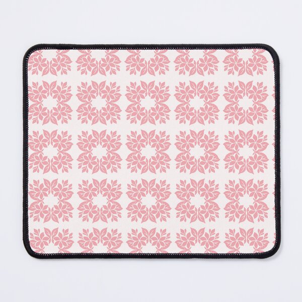 Item preview, Pink Plumeria Hawaiian Quilt Pattern Flowers designed and sold by peachycrossing.