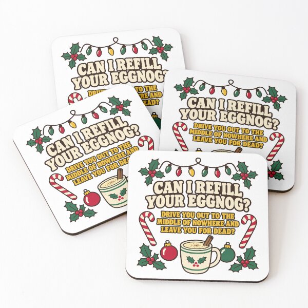 Item preview, Can I Refill Your Eggnog Christmas designed and sold by CerealBoxInk.