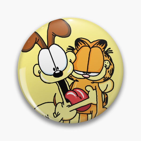 Item preview, Garfield and Odie designed and sold by ProfanityFarm.