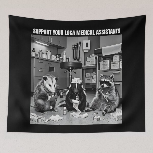 Item preview, Support Your Local Medical Assistants designed and sold by Designart68.