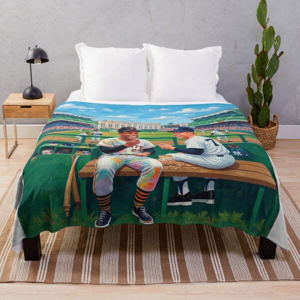 Item preview, Willie Mays Mickey Mantle Baseball Legends Pop Art designed and sold by Home Decor Art.