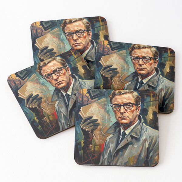 Item preview, The Ipcress File Spy Thriller Fine Art Tribute designed and sold by Art's Diner.