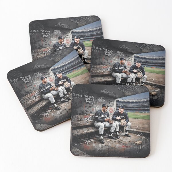 Item preview, Willie Mays Mickey Mantle Baseball Legends Pop Art designed and sold by Home Decor Art.