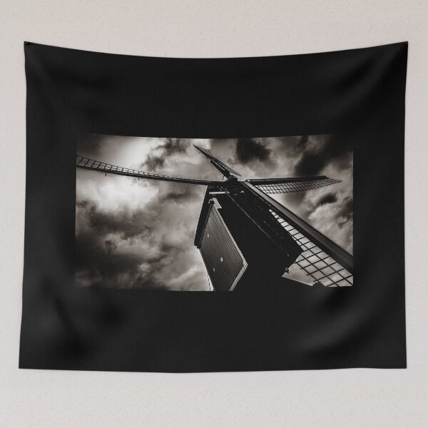 Item preview, Windmill De Akkermolen in Sepia Zundert Netherlands designed and sold by Radiocafe.