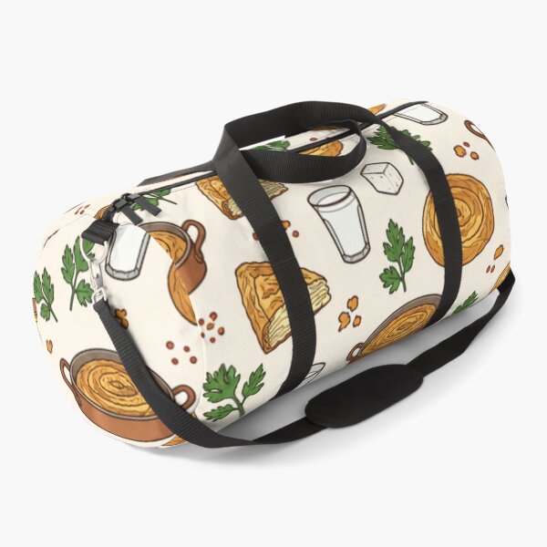 Item preview, Burek Balkan Bakery Pattern | Coiled Burek Pies, Flaky Pastry Slices, Yogurt and Copper Pans designed and sold by StickyGuys.